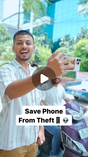 Tech Burner reel — save your phone from theft