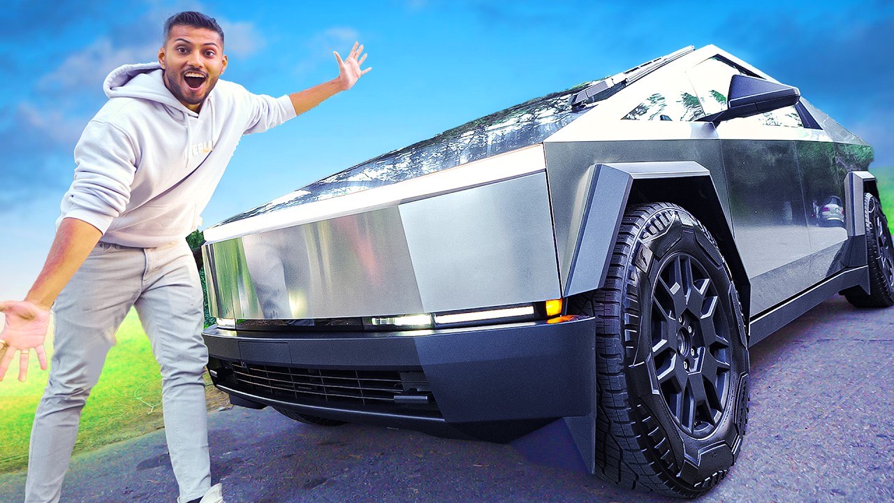 I Tried Tesla Cybertruck — Tech Burner